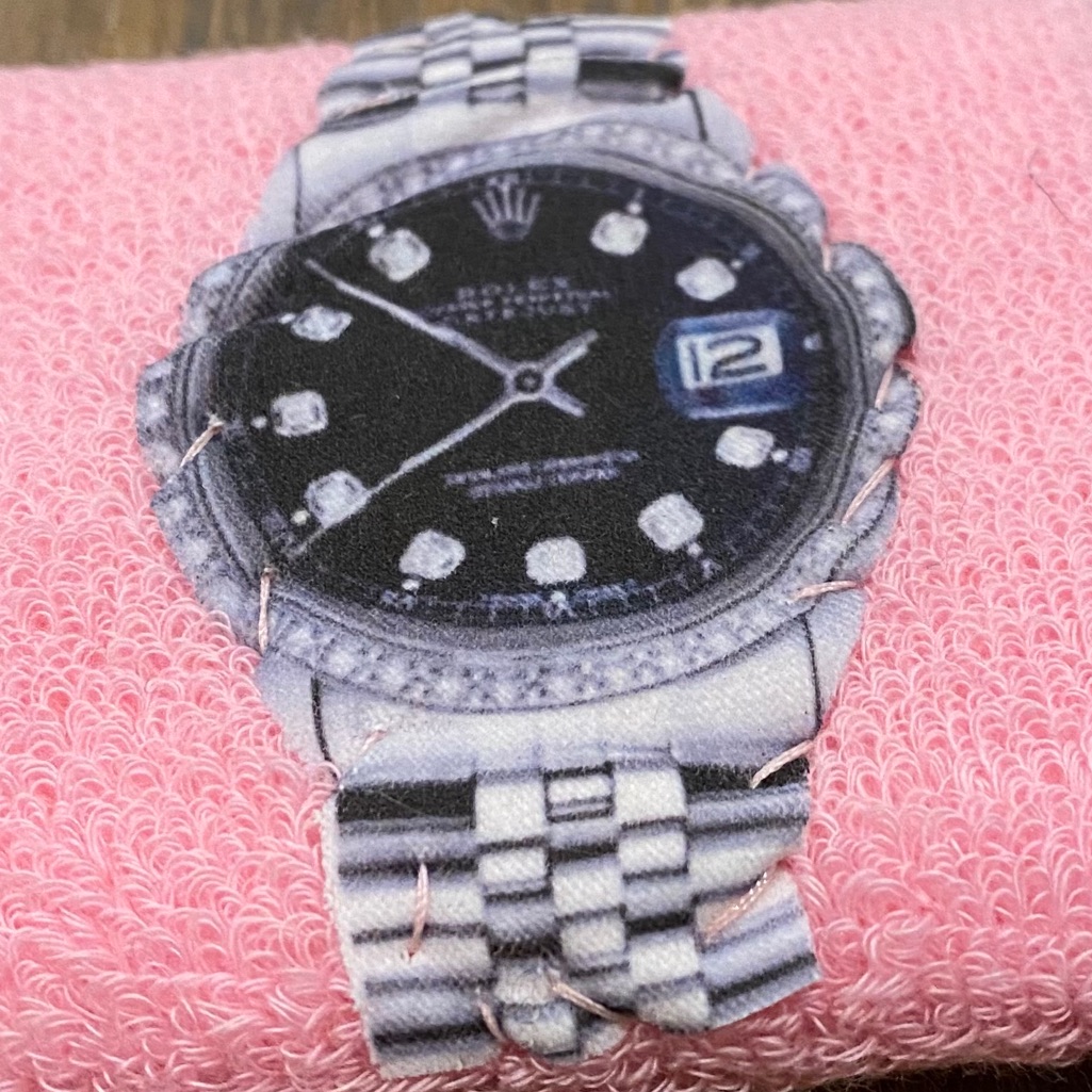 Rolex Pink Sweatband New